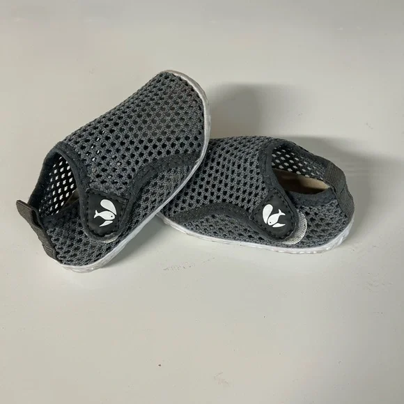 FEETCITY 12-18month Kids Breathable Mesh Shoes—Grey Size 5 - Picture 3 of 13